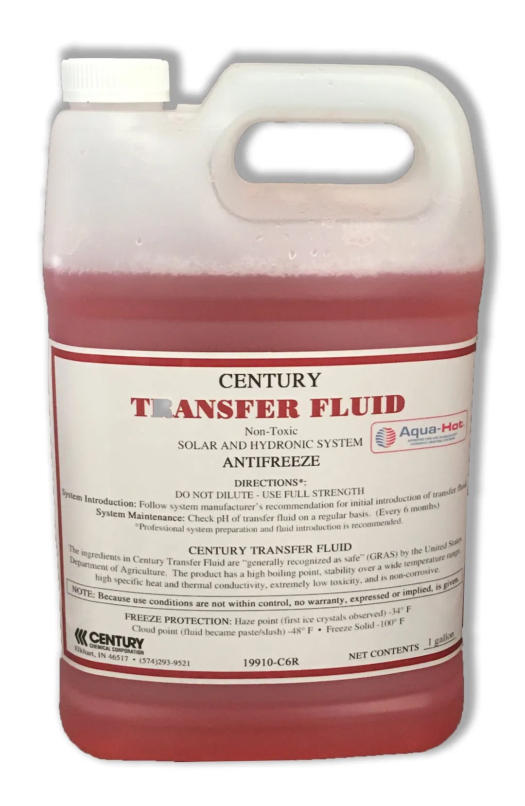 MSX-300-270 – AQUA HOT Heating System Antifreeze, Red For Use In Boiler/ Solar Heating Systems/ Hydronic Propylene Gl...